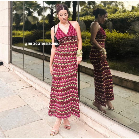 ZARA BLOGGER FAVE!!! V-Neck Knit Dress NWT - Picture 10 of 16